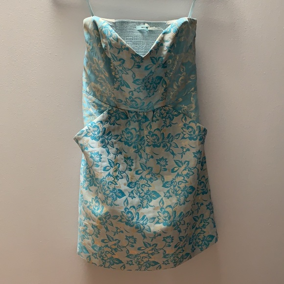 Strapless cocktail dress - size S - Picture 3 of 7